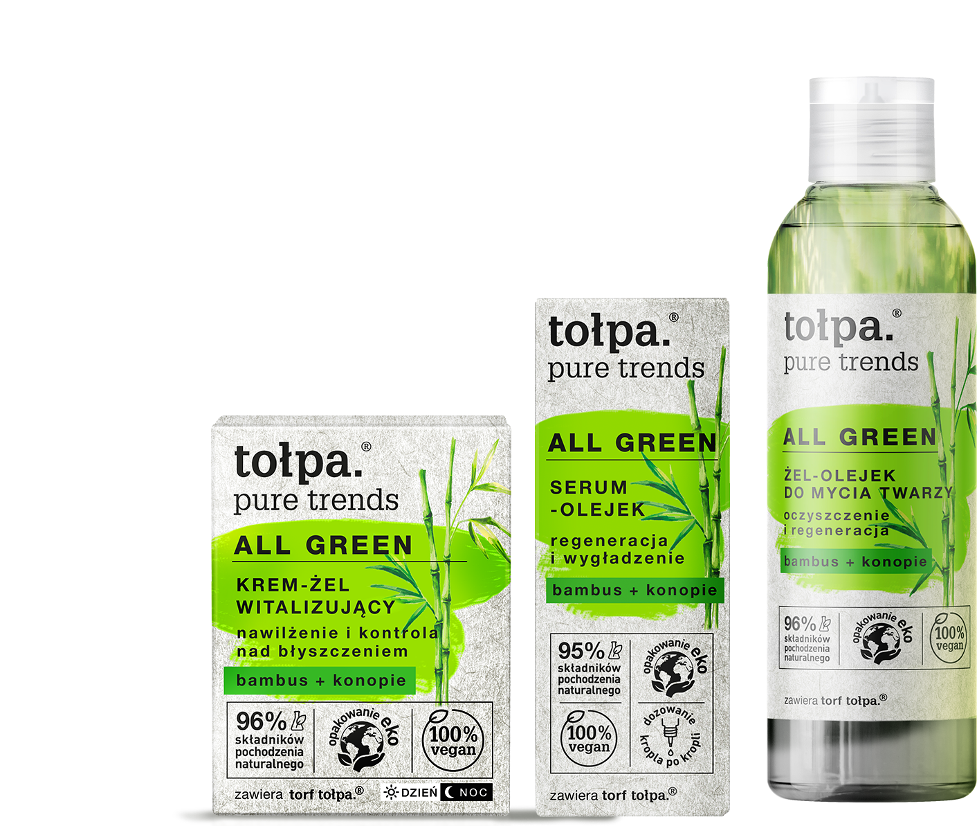 tołpa pure trends - all green
